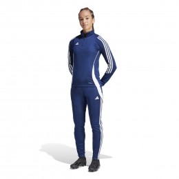 adidasTiro24Trainingspak14-ZipDamesDonkerblauwWit