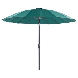 Beliani-BAIA-Parasol-Groen-270cm-Polyester