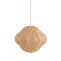 LightlivingHanglamp50x405cmSUKAUkraftpapierbruin