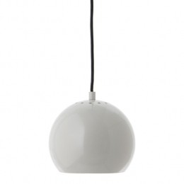 FrandsenBallMetalHanglamp18cm-PaleGreyGlossy