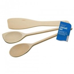 Setvan3houtenlepelskeukengerei-KitchenCraft