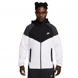 NikeTechFleeceSportswearVestWitZwartDonkergrijsLichtgeel