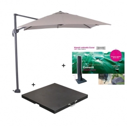 GardenImpressionsHawaiparasolS250x250zand80kgvoetenhoes