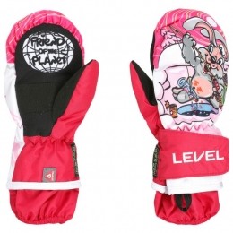 LEVEL-KidsAnimalRec-HandschoenenmaatI-2-3yearsmeerkleurig