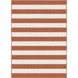 Interieur05BuitenkleedStripesroestwitdubbelzijdig-240x340cm