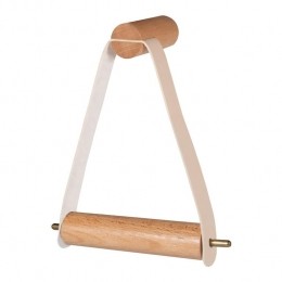 QUVIOToiletrolhouderhout