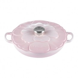 LeCreusetCampagnardBraadStoofpan26cm-Bloesem-ShellPink