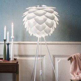 UMAGESilviamediumvloerlampTripodwit