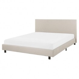 Beliani-ALBI-Tweepersoonsbed-Beige-160x200cm-Polyester