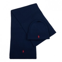 MutsPoloRalphLaurenHATSCARFGBOX-COLDWEATHER-HAT