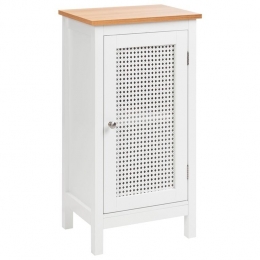 Beliani-ALAMOS-Badkamerkast-Wit-30x75cm-MDF