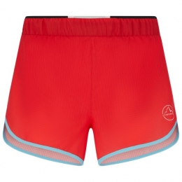 LaSportiva-WomensTimingShort-HardloopshortmaatXSrood