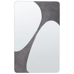 Beliani-ORMES-Wandspiegel-Grijs-70x110cm-Glas