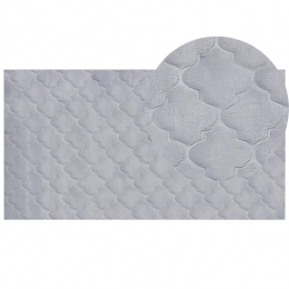 Beliani-GHARO-Shaggyvloerkleed-Grijs-80x150cm-Polyester