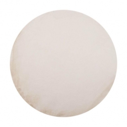 Interieur05RondZachtHoogpoligVloerkleedLuxCreme-200x200cm