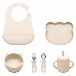 Dutsi-Beertje-BabyEetset-PerfecteStartersetvoorJongeEters-Beige