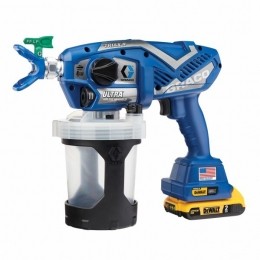 Graco17M366UltraAirlessHandheldSnoerlozeVerfspuitIncl2x20AhAccu