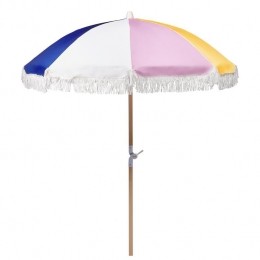 Beliani-MONDELLO-Parasol-Multicolor-Polyester