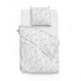 ZoHomeDekbedovertreksetKatoenSatijnFioridi-white