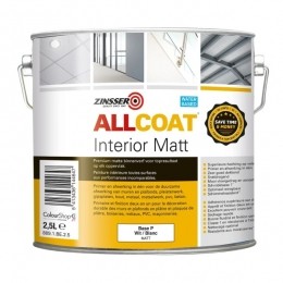 ZinsserAllcoatInteriorMatt-OpKleurGemengd-25L