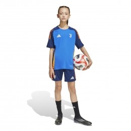 adidasJuventusTrainingsset2024-2025KidsBlauwOranjeWit