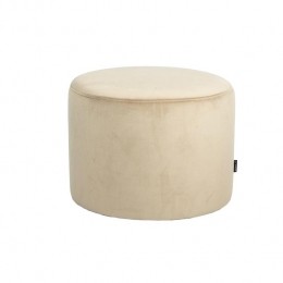 Bronx71VelvetpoefAnnabeige