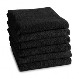 DDDDDkeukendoekLogo-50x55cm-Black-6stuks