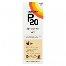 RiemannP20ZonnecrmeSensitiveGezichtSPF5050g