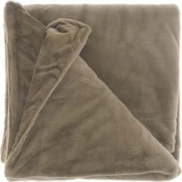 Plaidklaas200x150cmtaupe-Uniqueliving