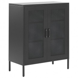 Beliani-WAKATIPU-Sideboard-Zwart-Staal