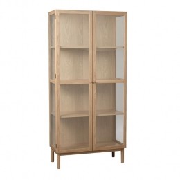 RebellenclubFoxtonVitrinekastHoog-Eiken