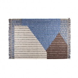 DutchboneHamptonVloerkleed200x300Blauw