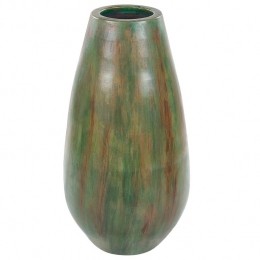 Beliani-AMFISA-Decoratievevaas-Groen-Terracotta