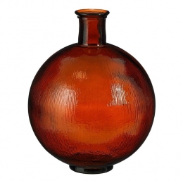 MicaDecorationsFirenzaFlesVaas-H42x34cm-Donkerbruin