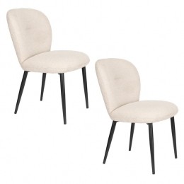 HousecraftLivingAlazEetkamerstoelenOff-white-Setvan2-Wit