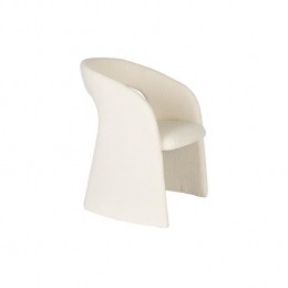 HousecraftLivingMaireStoelEetkamerstoelBouclOff-White-Beige