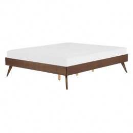 Beliani-BERRIC-Tweepersoonsbed-Donkerehoutkleur-140x200cm-MDF