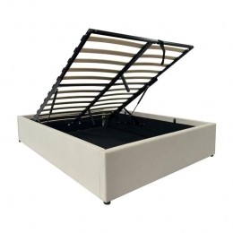 Calicosy-BedmetopbergruimteRomy-204cm-Beige