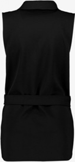 TwoDaydamesblazergiletmetceintuurzwart