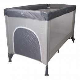 DingDeluxeGreyCampingbedjeinclBodemverhogerDI-151806