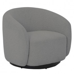 TowerLivingDraaifauteuilBelfastBoucl-Taupe