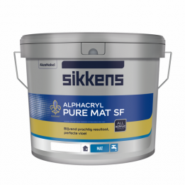 SikkensAlphacrylPureMatSF-Wit-10L