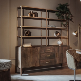 TowerLivingWandkastBelvedereMangohout200x180cm-Bruin