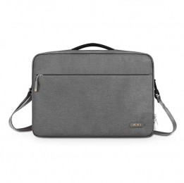 WIWU-Laptoptas-LaptoptasgeschiktvoorMacBook-Laptophoes-14Inch-LaptopSleeve-LaptopTas-PilotHandbag-Grijs