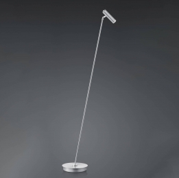 HELLLEDvloerlampTomdimbaarnikkel