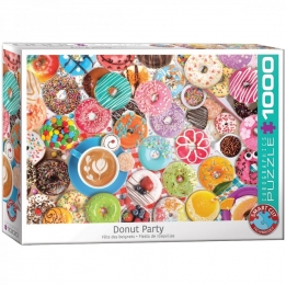DonutPartyPuzzel1000stukjes