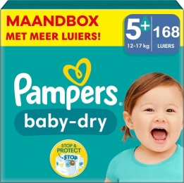 Pampers-BabyDry-Maat5-Maandbox-168stuks-1217KG