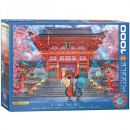 SpringSakura-DavidMcLeanPuzzel1000stukjes
