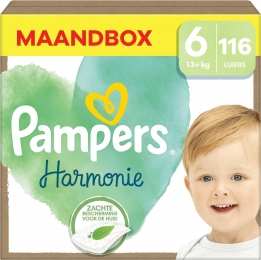 Pampers-Harmonie-Maat6-Maandbox-116luiers-13KG