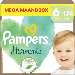 Pampers-Harmonie-Maat6-MegaMaandbox-174luiers-13KG